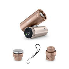 Shark ChillPill front view showing compact 3-in-1 design and controls for portable cooling