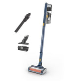 Shark cordless pet front view showing slim stick design and easy maneuvering benefit