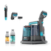 Shark StainStriker front view showing compact handheld design and portability benefit