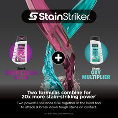 Shark StainStriker HairPro hair extractor close-up removing embedded pet hair without tangles