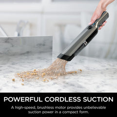 Shark WANDVAC on charging dock for always-ready storage and fast recharge