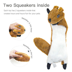 SHARLOVY crinkle paper inside shown to keep dog attention and sound