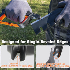 SHARPAL 103N tungsten carbide bar closeup for fast material removal benefit