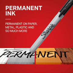 Sharpie fine tip close-up highlighting precise nib for controlled, detailed marks