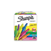 Sharpie front packaging showing 36-count set and color variety for reliable value