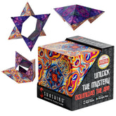 Shashibo front view showing colorful design and durable finish for visual appeal