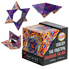 Shashibo front view showing colorful design and durable finish for visual appeal