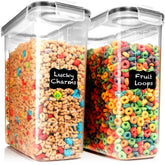 Shazo front view of two containers showing full pack and labeling benefit visibility