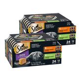 Sheba front packaging showing poultry pack and portion control benefit