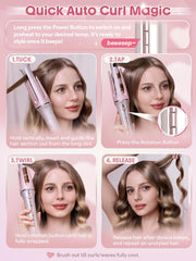 SHEGLAM barrel close-up highlighting smooth surface for snag-free curling