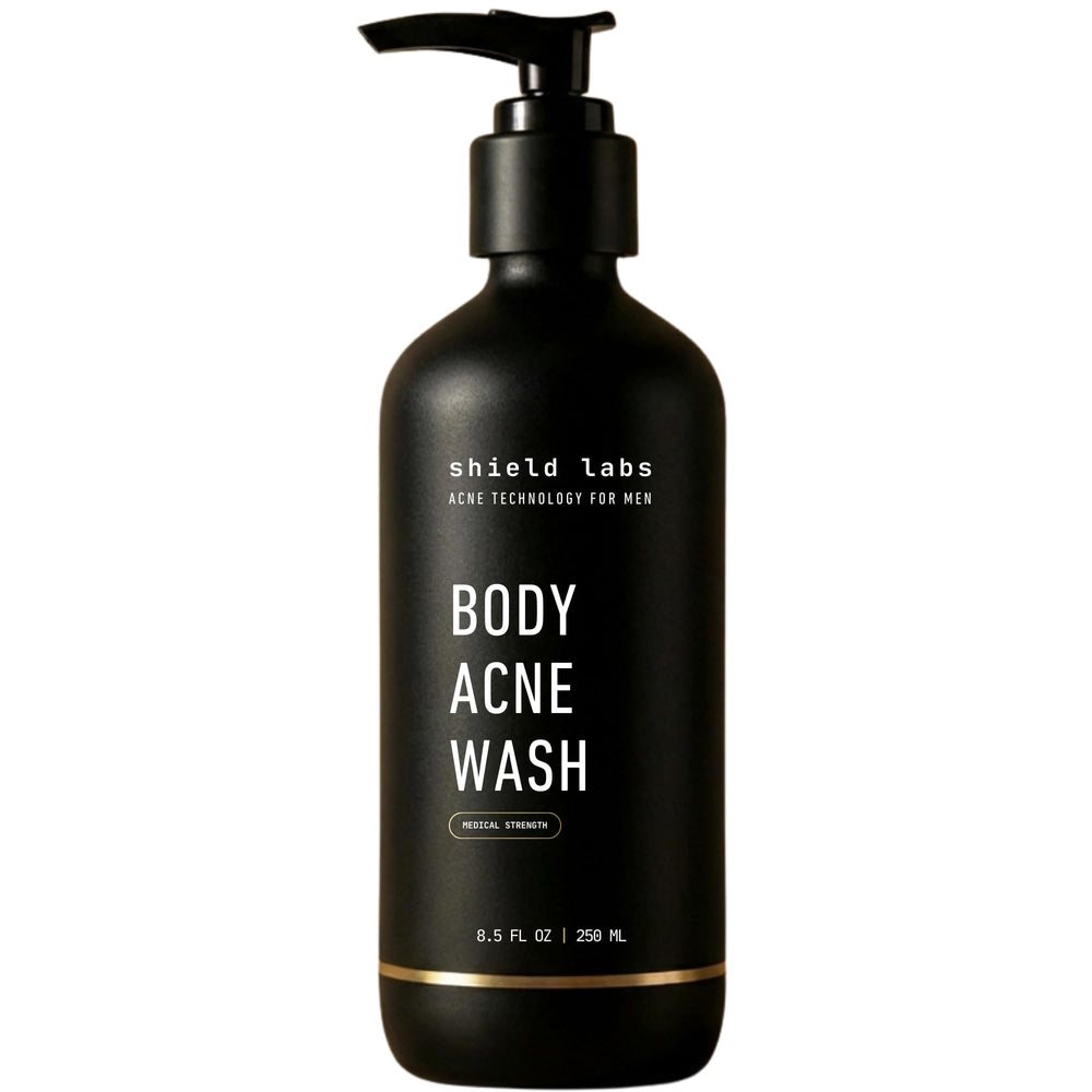 Shield front packaging showing bottle and product name for clear identification and trust
