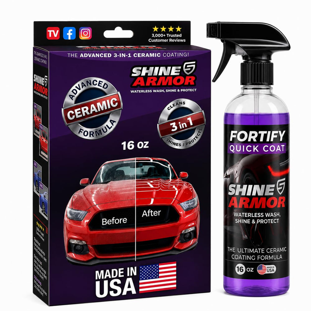 SHINE ARMOR Fortify bottle front label showing brand and product benefits
