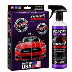 SHINE ARMOR Fortify bottle front label showing brand and product benefits