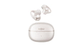 SHOKZ OpenDots 2 front view showing clean white finish and secure clip-on fit