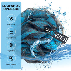 Shower Bouquet long ribbon handle hanging detail improves drying and storage