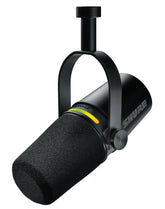 Shure MV7+ front view showing microphone and grille for clear vocal capture