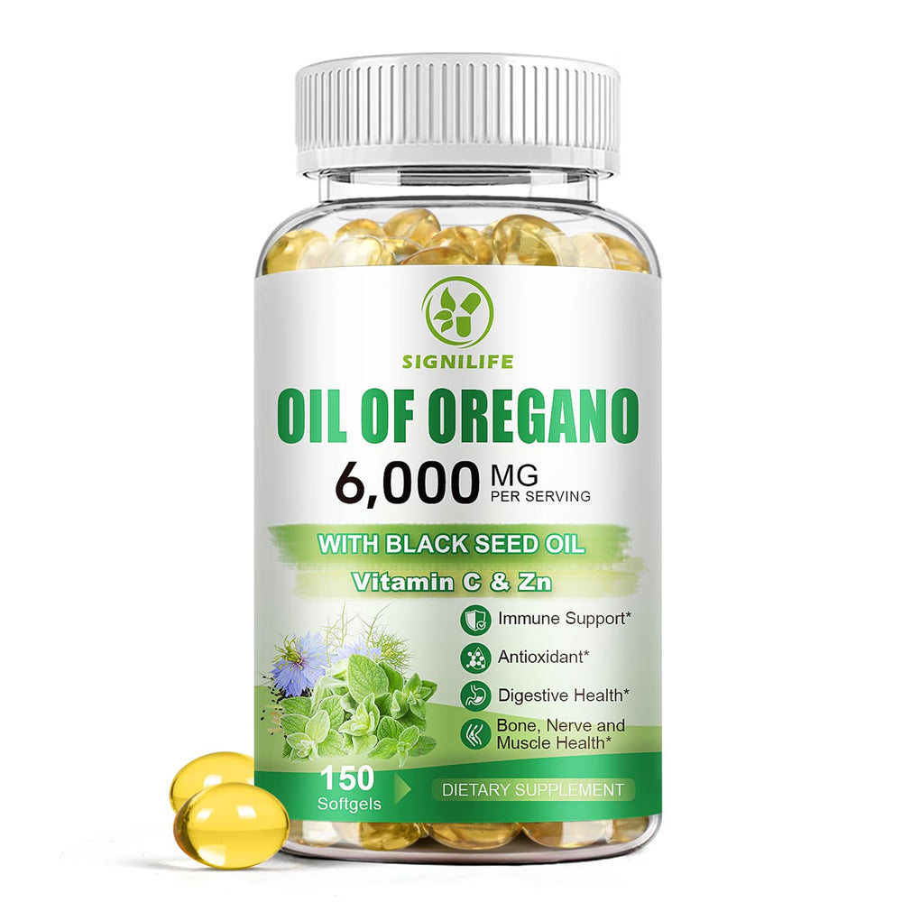 SIGNILIFE front packaging showing bottle and supplement benefits