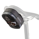 SILCA Mattone front profile showing compact under‑saddle design and discreet visibility