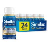 Similac 360 front packaging showing formula benefits and convenience