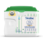 Similac organic front packaging showing tub and brand for trusted nutrition