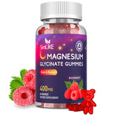 Simlike front bottle raspberry gummies showing packaging and brand benefit