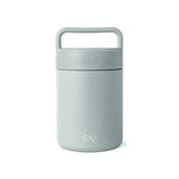 Simple Modern Provision front view green jar showing compact design and portability