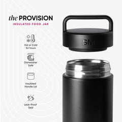 Simple Modern Provision close-up of molded handle for easy carrying