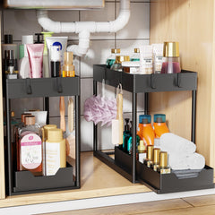 Simple Trending front view organizer showing tidy storage benefit