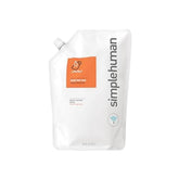 simplehuman front packaging showing citrus blossom refill and easy refill benefit