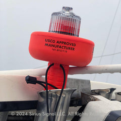 SIRIUS SIGNAL floating upright on water demonstrating improved elevation and visibility