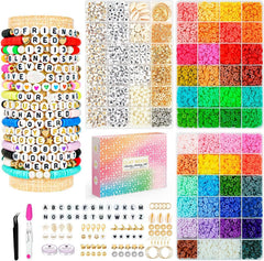 Sistenia front packaging showing full bead kit and organized trays for easy crafting