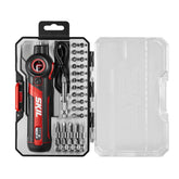 SKIL Twist with front view showing ergonomic grip and compact design for comfort