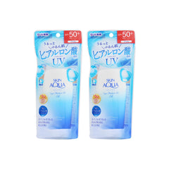 Skin Aqua gel texture close-up highlighting lightweight hydration