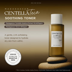 SKIN1004 ingredient depiction highlighting high TECA concentration