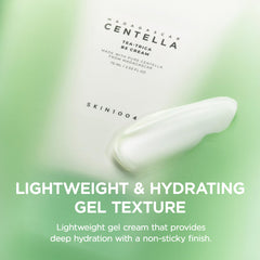 SKIN1004 close-up of gel-cream texture demonstrating lightweight hydration