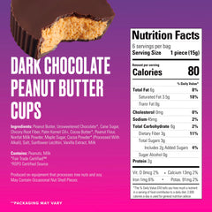 SKINNYDIPPED individually wrapped cup close-up illustrating easy on-the-go portioning