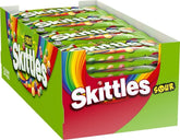 Skittles front packaging showing brand and full-size sour packs for quick identification
