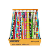 SKKSTATIONERY front packaging showing 144 colorful pencils ready to distribute
