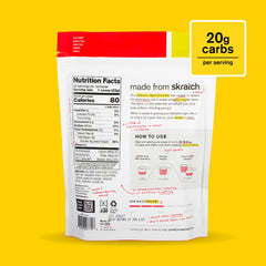 Skratch Labs scoop of powder highlighting easy portioning and convenience