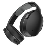 Skullcandy Hesh ANC front view showing sleek True Black finish and portable benefit