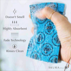 Skura Style foam texture detail illustrating quick-dry, odor-resistant material