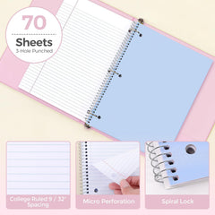 SKYDUE zipper pencil pouch snapped in binder securing pens and supplies benefit