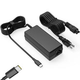 SLE-TECH 65W charger front view showing compact design and port — dependable power