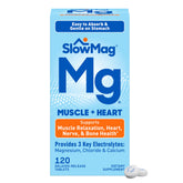 Slow-Mag front packaging showing supplement bottle and benefits