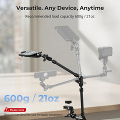SMALLRIG magic arm double-ball joints close-up for precise positioning