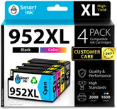 Smart Ink front packaging showing 952XL 4-pack with clear compatibility benefits