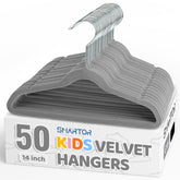 Smartor front packaging showing 50-pack hangers and neat storage benefit