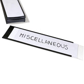 SmartSign front view of pack of ten label holders showing contents and size benefit
