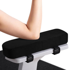 Smiry front view of the two armrest pads showing plush comfort and neat fit