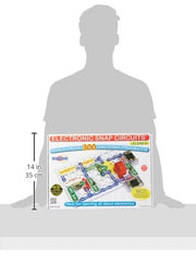 Child building a Snap Circuits project, encourages hands-on learning and curiosity